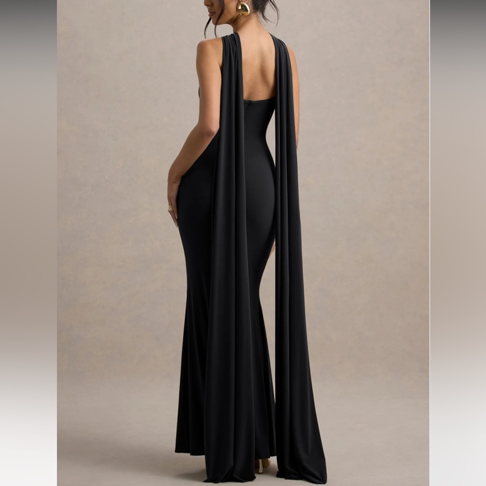 Elegant Black Evening Gown